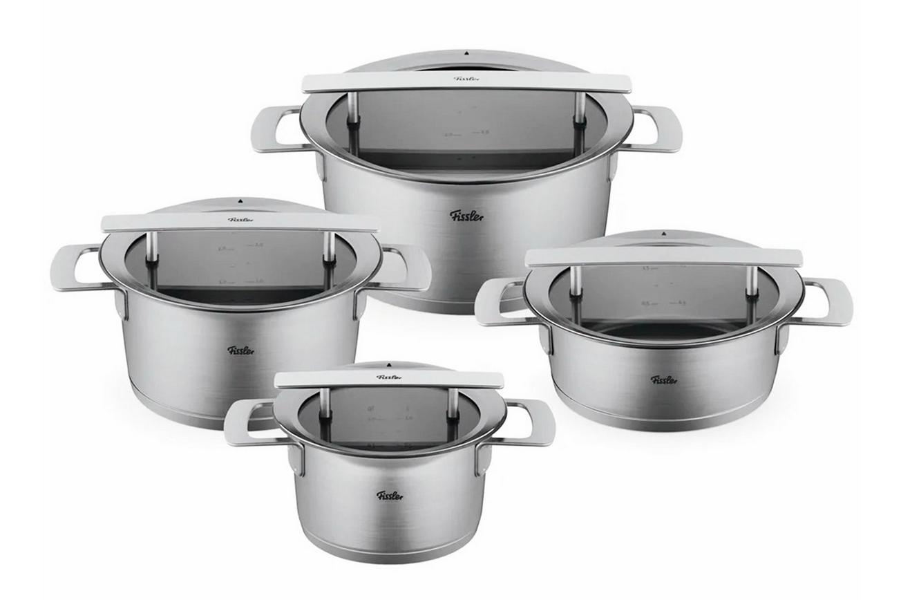 Fissler Phi Collection Set 016-113-04-000-0, 4-delige pannenset