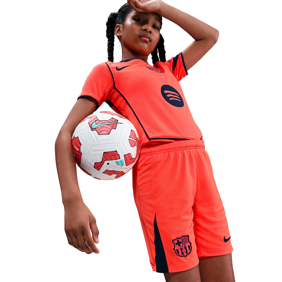 Calções Nike FC Barcelona Terceiro Equipamento 2025-2026 Criança