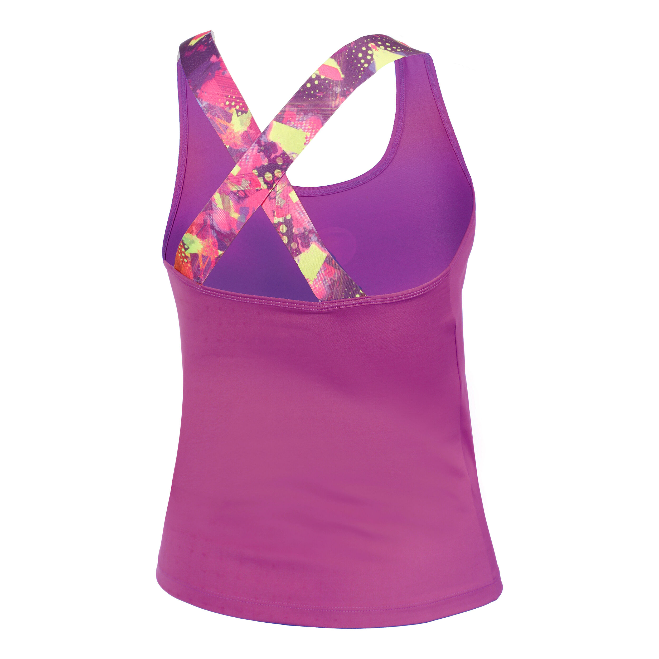 Quiet Please Crossback Débardeur Tank Top Femmes - Berry, Multicouleur