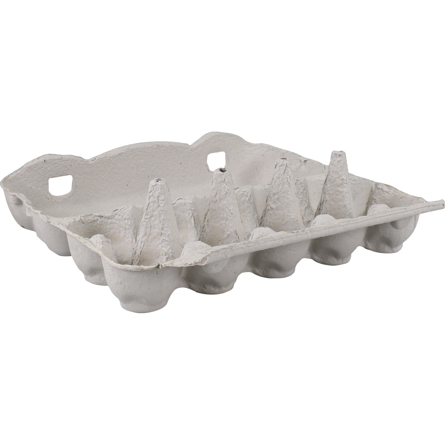 Eierdoos, 10stuks, 246x107x69mm, papierpulp, wit