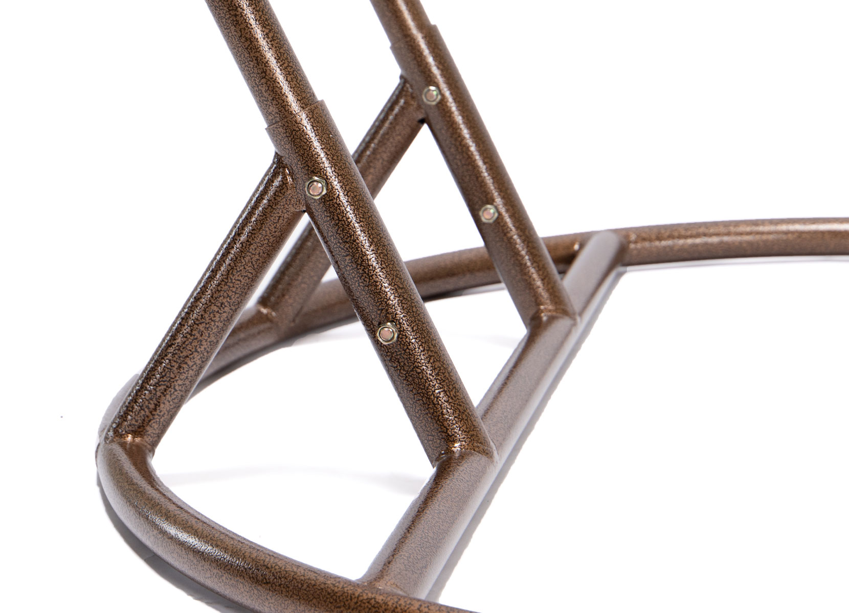 Home Deluxe TWIN Polyrattan-Hängesessel für 2 Personen Braun