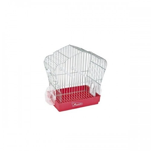 Gaiola para pássaros modelo 23, vermelha