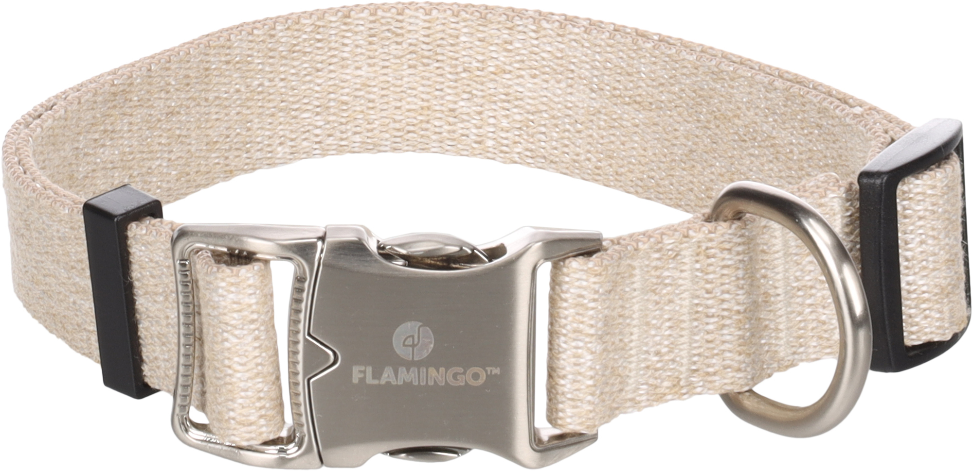Flamingo f-523769 - Collier Élégant en Lin pour Chiens