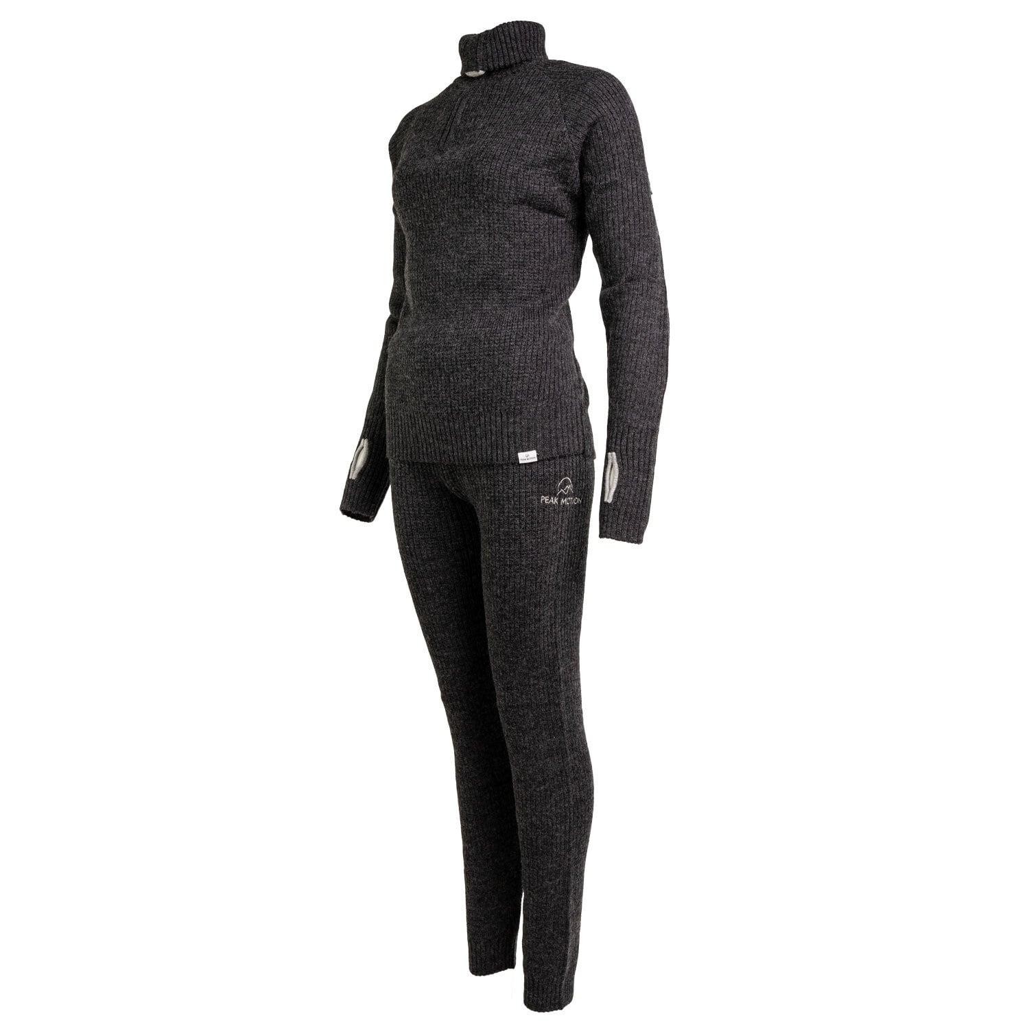 Peak Motion Vidda Pants, Dark Grey<br>Strikket Ullbukse - Unisex