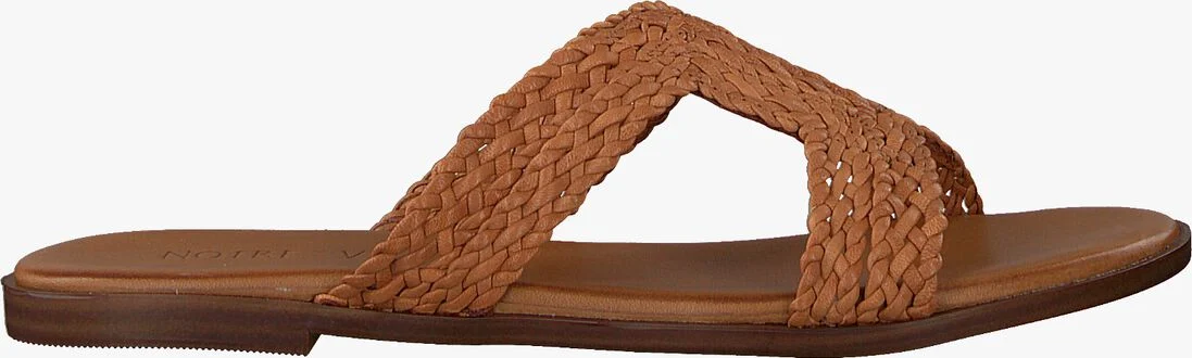 NOTRE-V cognac notre-v slippers 443033