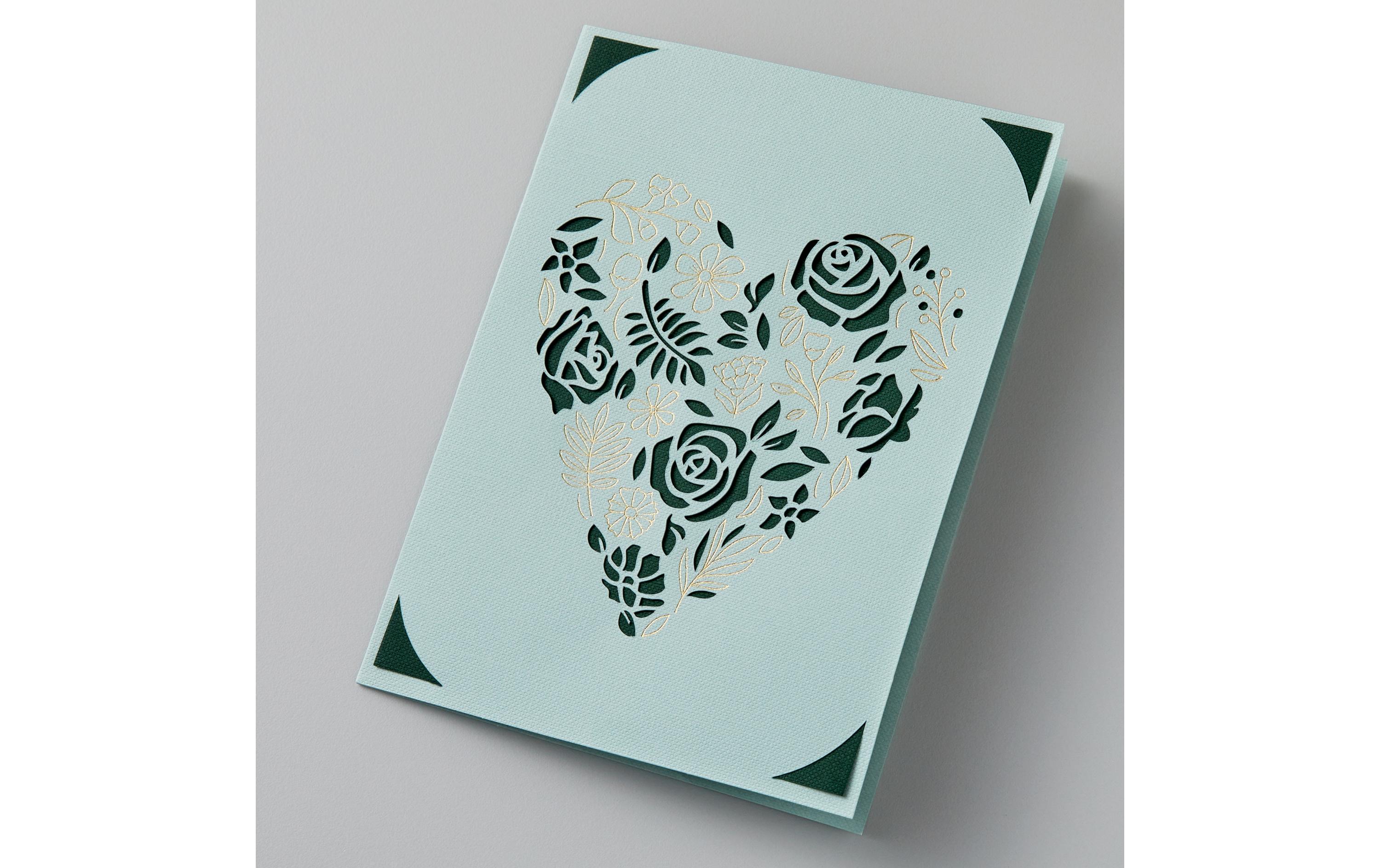 Blankokarte Joy 10.8 x 14 cm Transfer, Schwarz/WeissKartenset mit Transferfolien