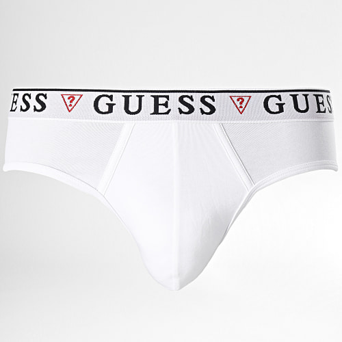 Lot De 3 Slips U97G00-JR003 Noir Blanc Gris Chiné