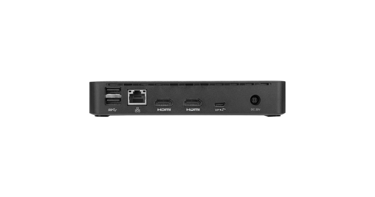 TargusUniversal USB-C DV4K Docking Station  (Zwart, + 65W Power Delivery)