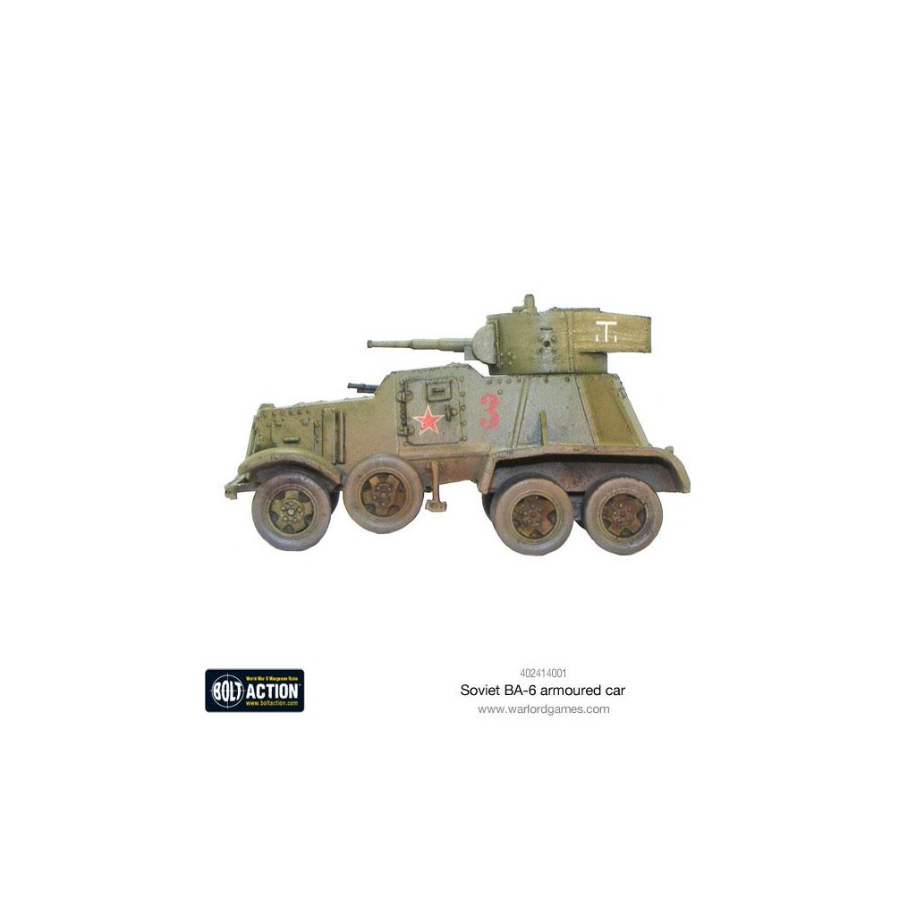 Bolt Action - BA-6 Armoured Car