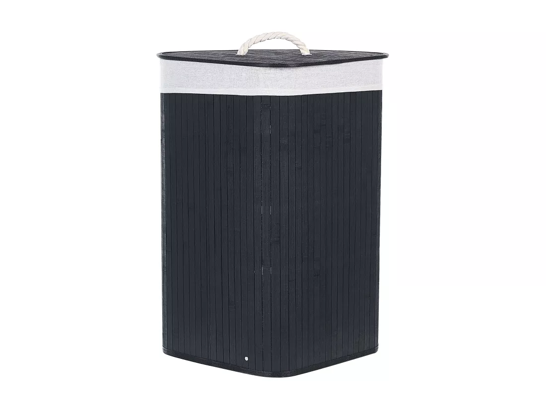 Panier en bamboo noir 60 cm MATARA