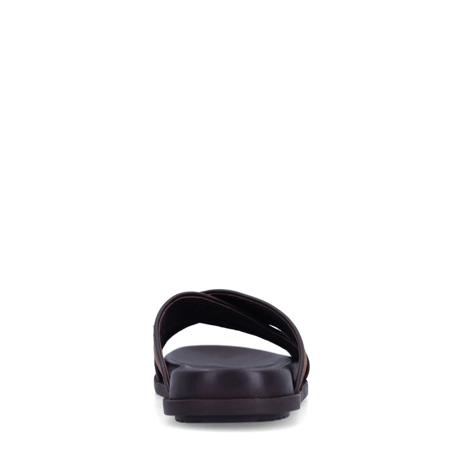 Bruine suède slippers