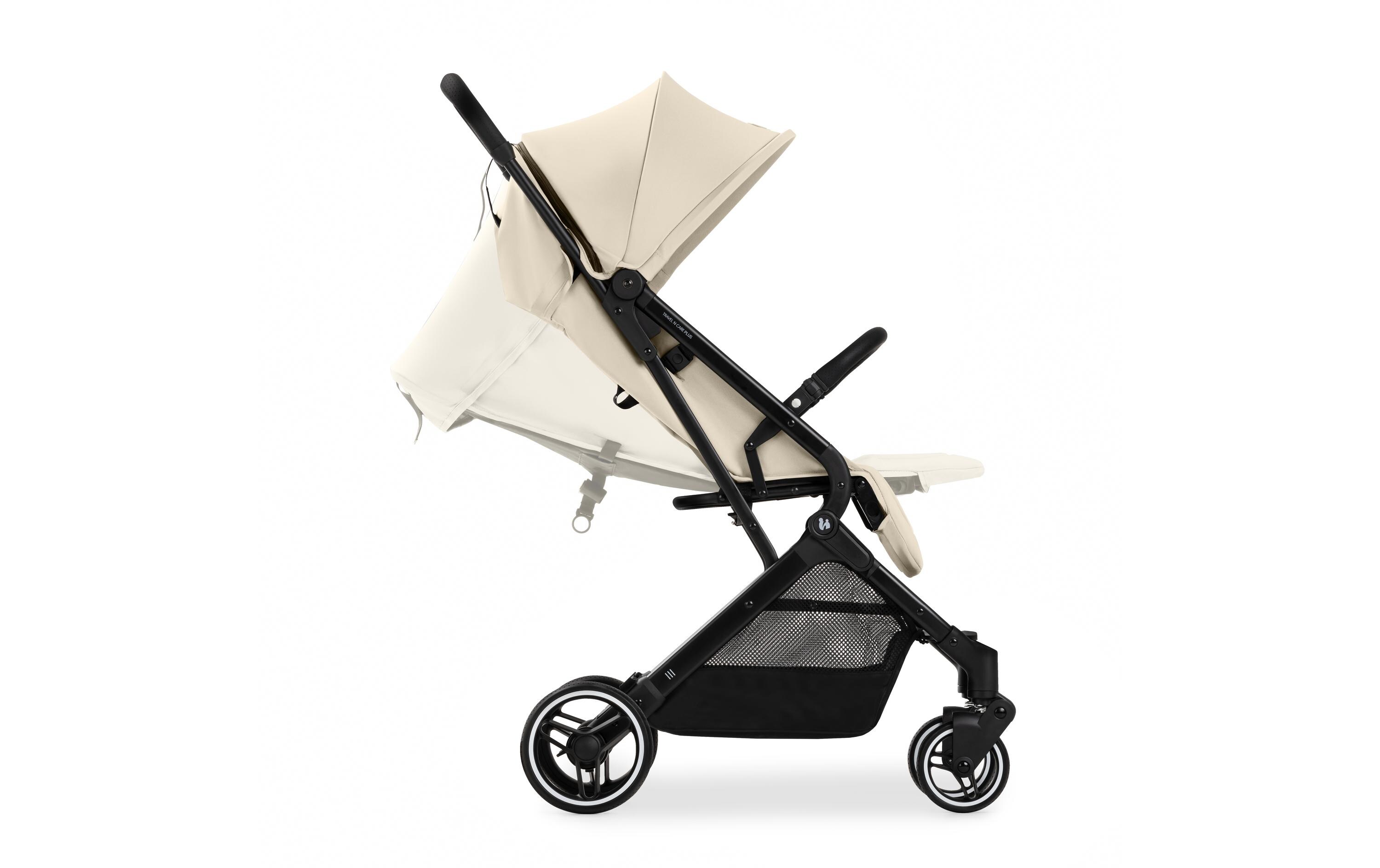 Buggy Travel N Care Plus Vanille<br>Kompakter Kinderwagen mit falt- und tragbarem Buggy