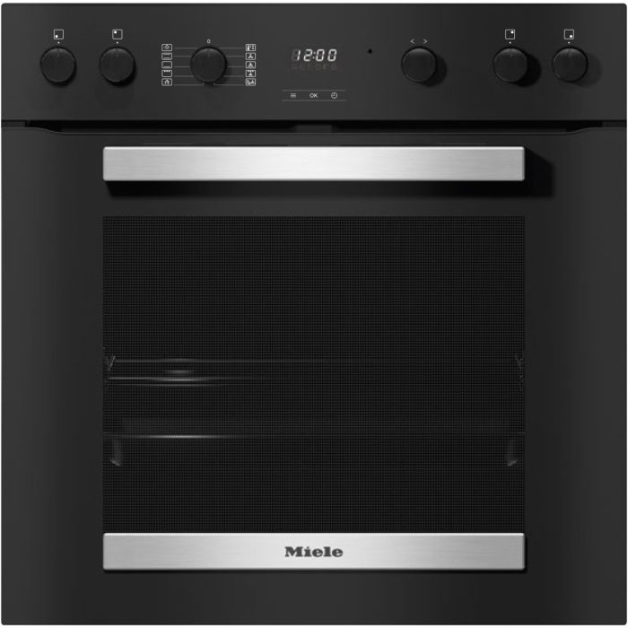 Miele Einbau-Herd H 2455 EP Active Obsidianschwarz Edelstahl-Look