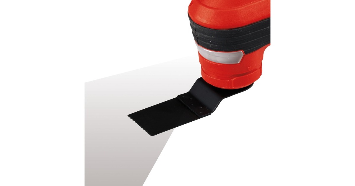 EINHELLTE-MG 350 EQ Multitool multifunctioneel gereedschap  (Rood/zwart, Incl. koffer, invalzaagblad en schuurpapier)