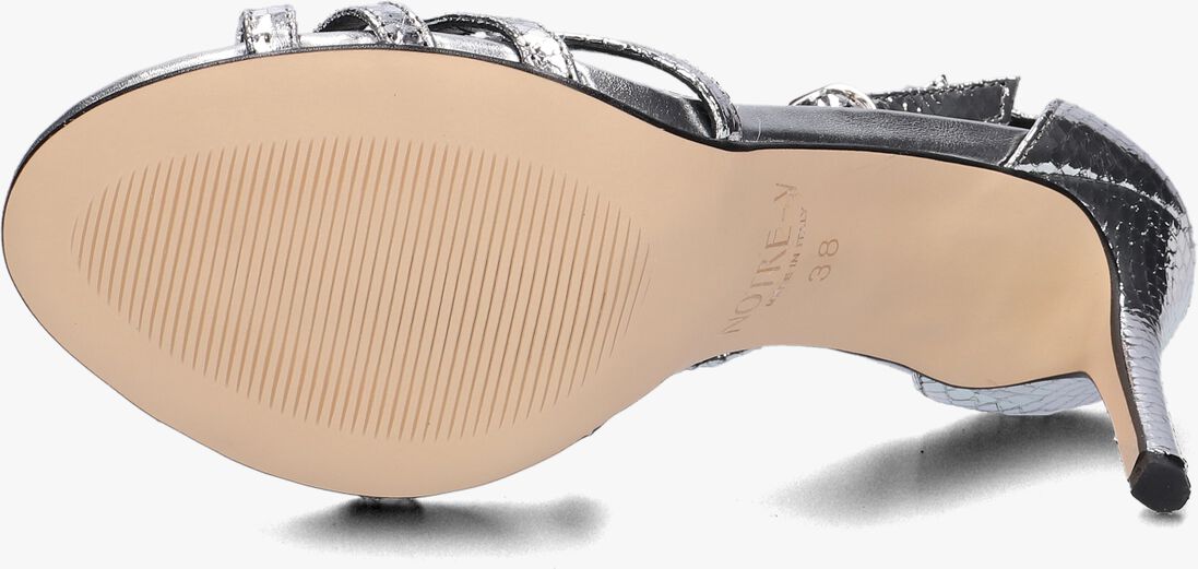 NOTRE-V zilveren notre-v sandalen 24730\b