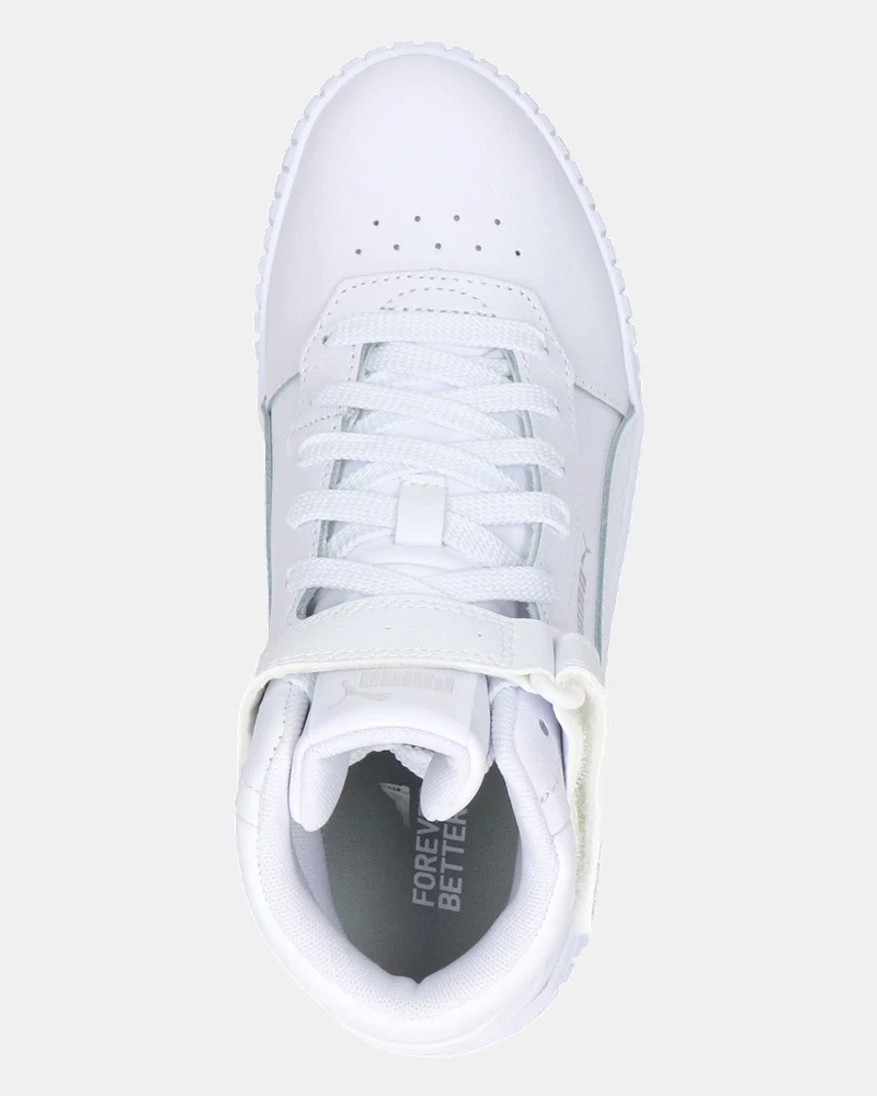 Puma Carina 2.0 Mid Hoge sneakers  - wit