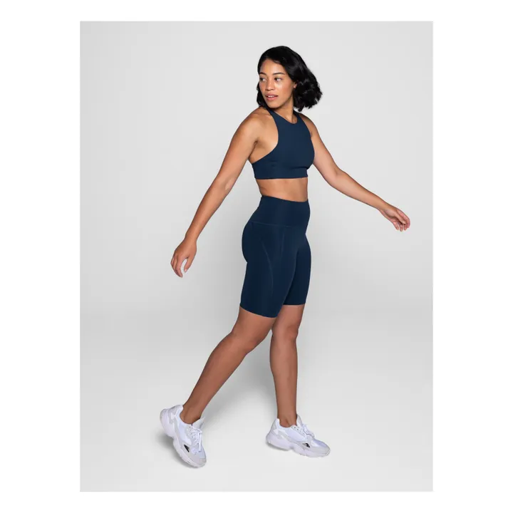 Girlfriend Collective Bike Shorts | Bleu nuit