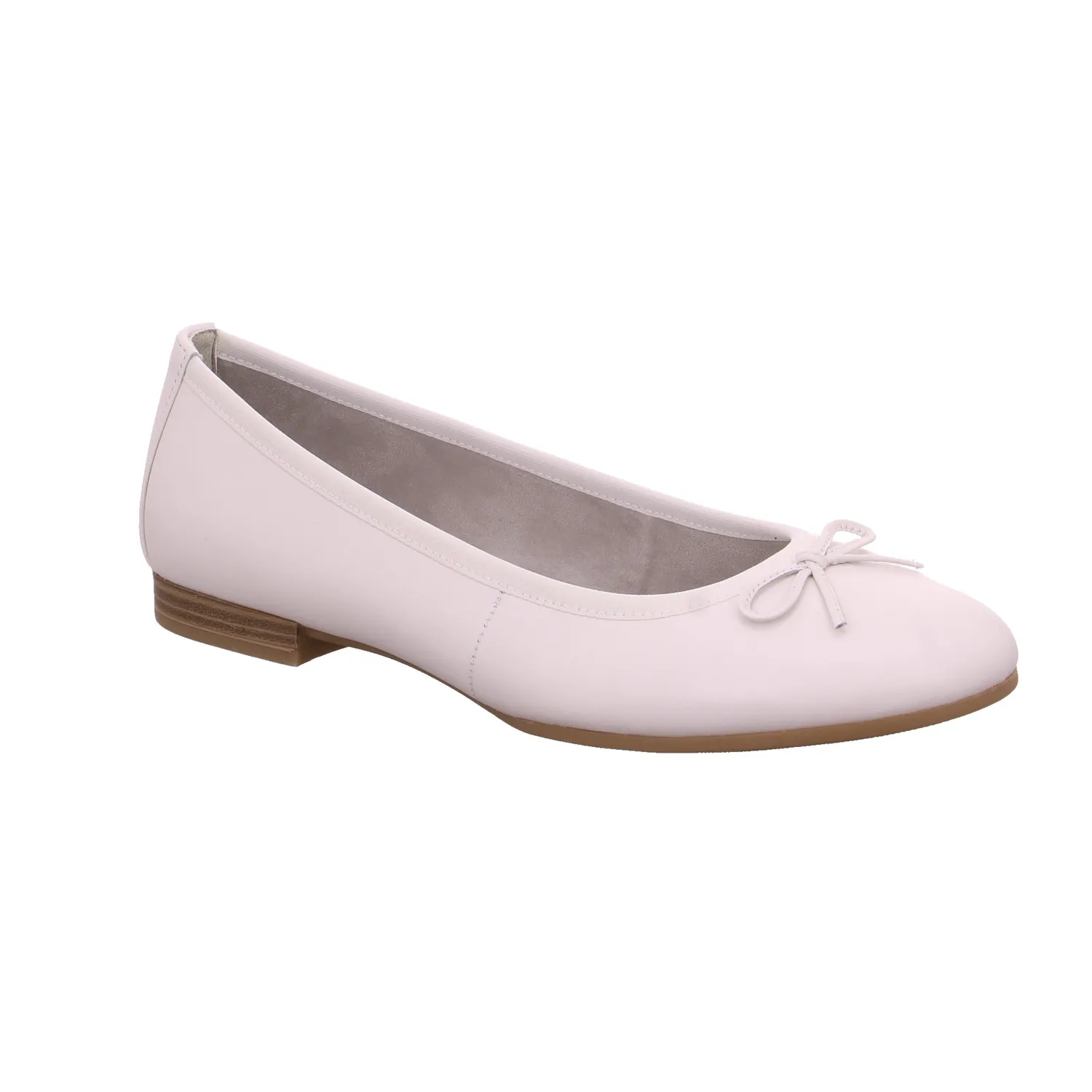 TAMARIS Ballerina Weiss Leder