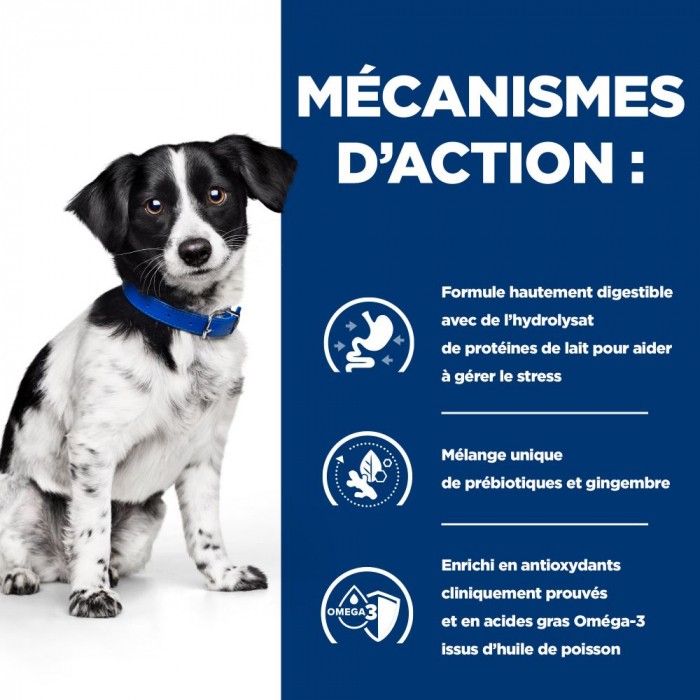 HILL'S Prescription Diet i/d Digestive Care Stress Mini en Mijotés au Poulet - Pâtée pour chien
