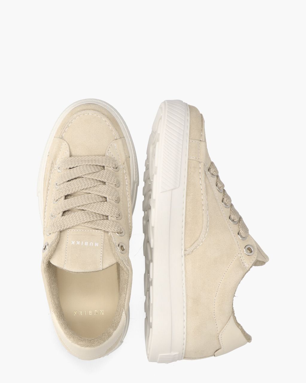 Nubikk Caldera Tora Beige Damessneakers