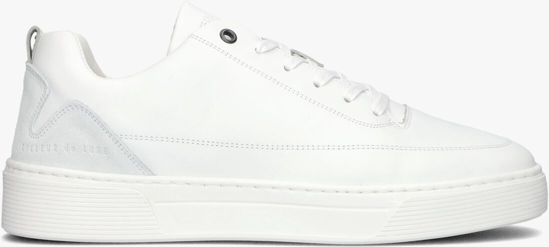 CYCLEUR DE LUXE witte cycleur de luxe lage sneakers disaster