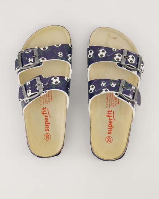 Superfit 800111-8110 Pantoletten in Blau