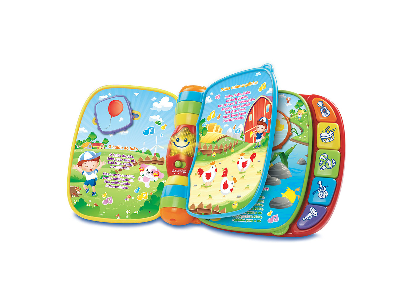 LIVRO MUSICAL V-TECH BABY