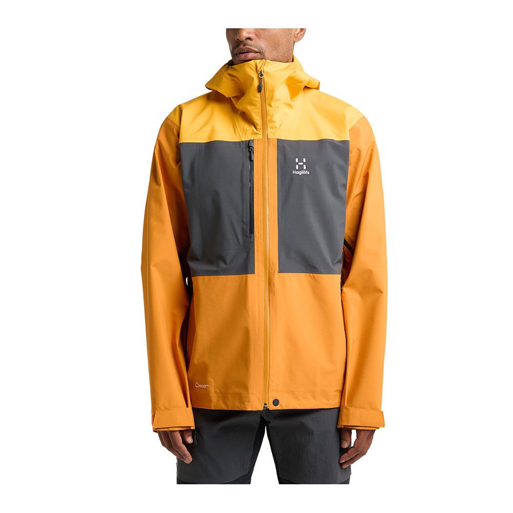 Haglöfs FRONT PROOF - Veste Homme sunny yellow/desert yellow