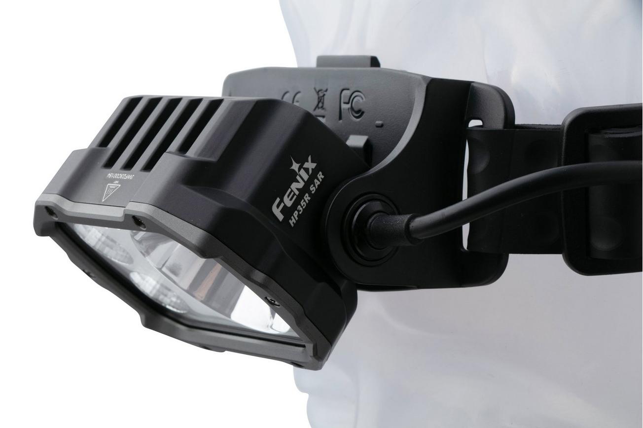 Fenix HP35R-SAR Search & Rescue, oplaadbare hoofdlamp voor op helm, 4000 lumen