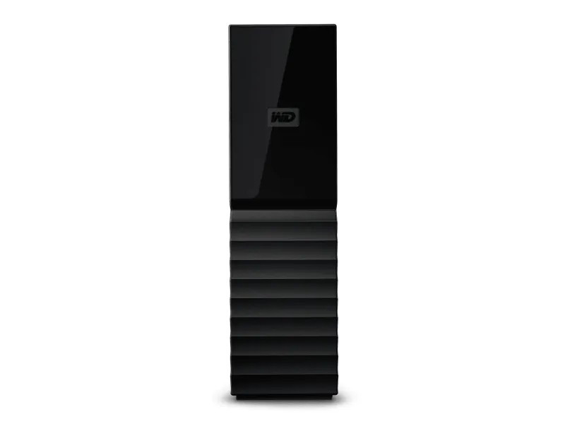 WD My Book WDBBGB0120HBK - Harddisk - krypteret - 12 TB - ekstern (stationær) - USB 3.0 - 256-bit AES - sort