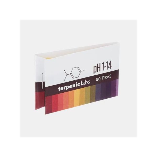 Terpenic Labs Tiras pH 1-14 80 Tiras