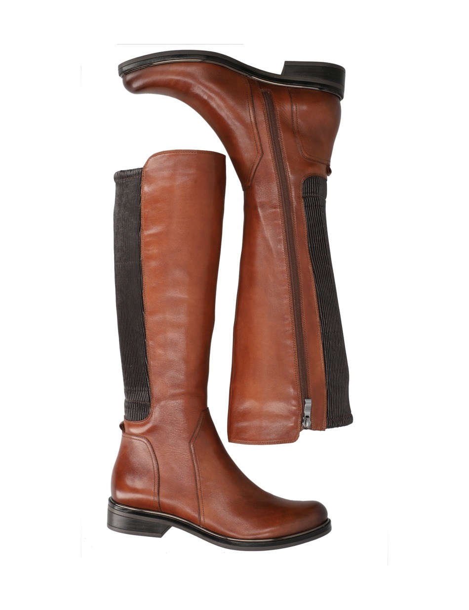 Glattleder Stiefel
