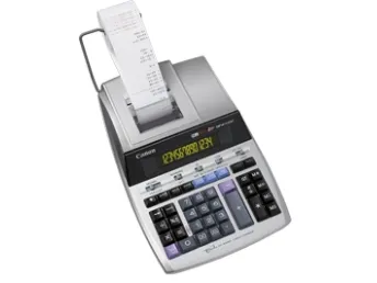 Canon MP1411-LTSC - Printe-regnemaskine - LCD - 14 cifre - AC adapter, hukommelses-backupbatteri - metalsølv