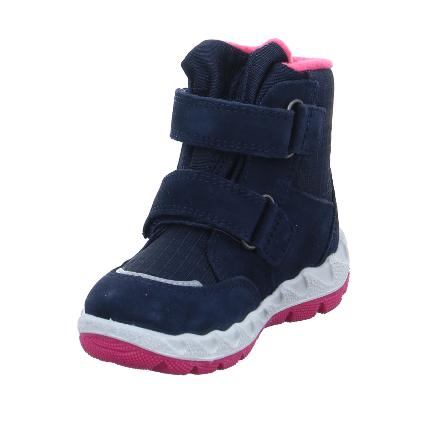 SUPERFIT Kleinkinder-Snowboot  Membran Dunkelblau Textil  Baby-Winterstiefel