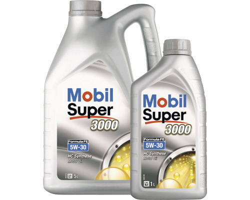 Mobil Super 3000 X1 Formula FE 5W-30 hoogwaardige motorolie, 5 L