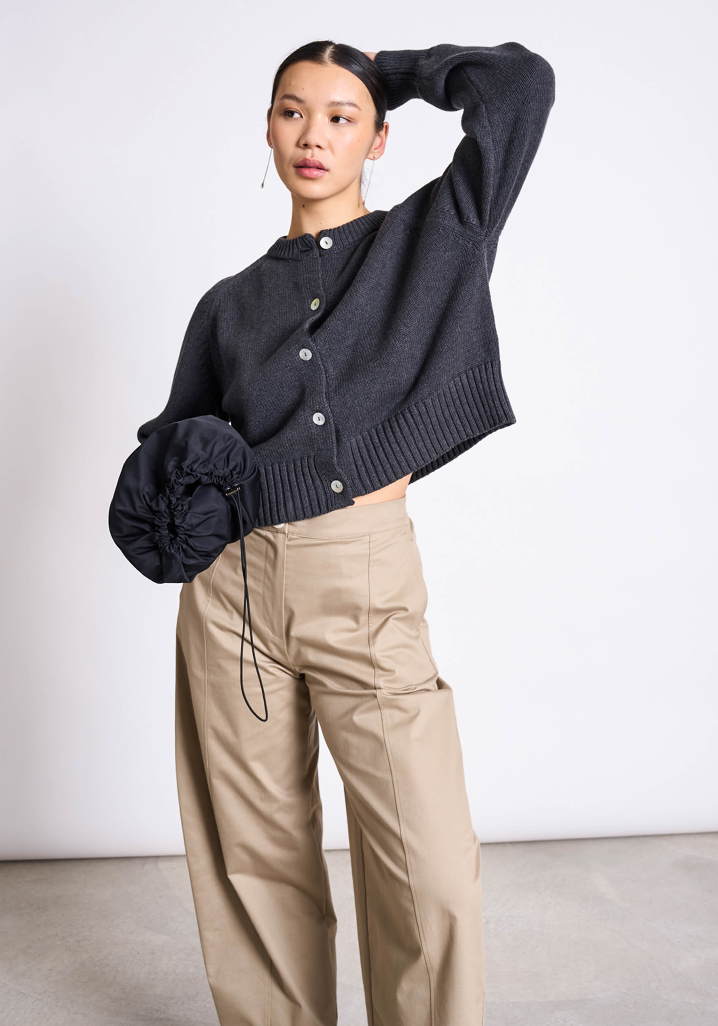 Jan 'n June Cardigan Sivia Anthracite