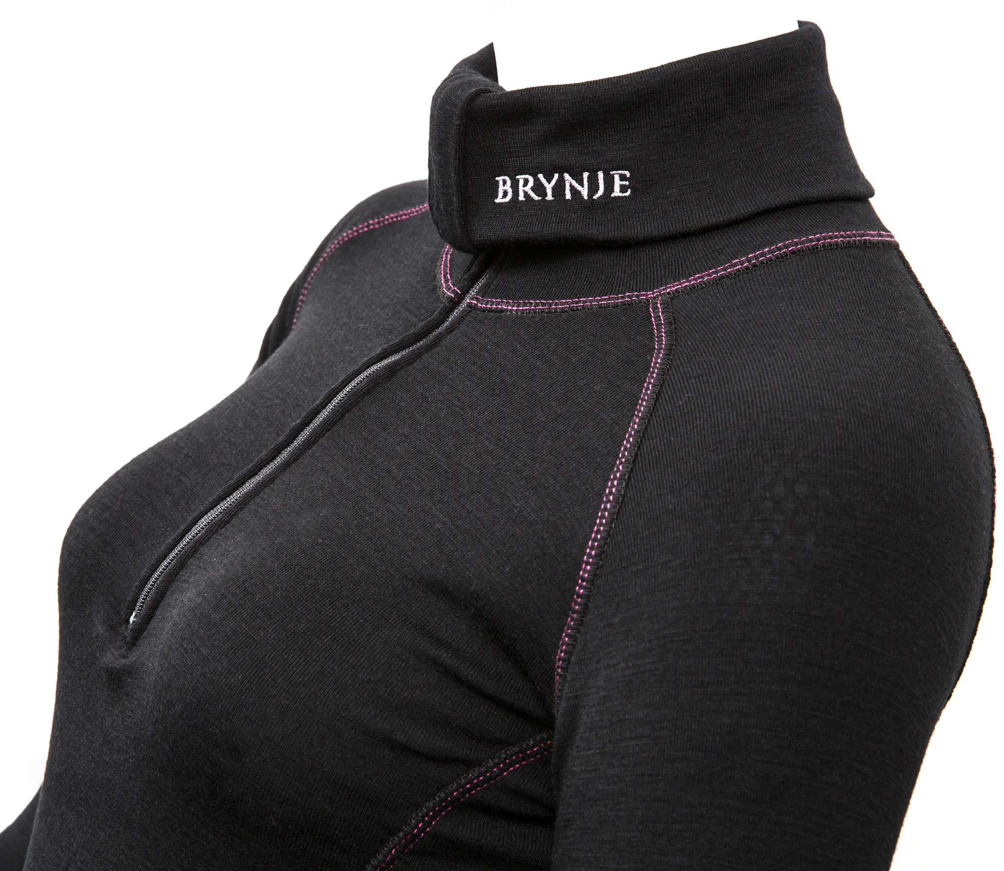 Brynje Women's Arctic Zip Polo Black
