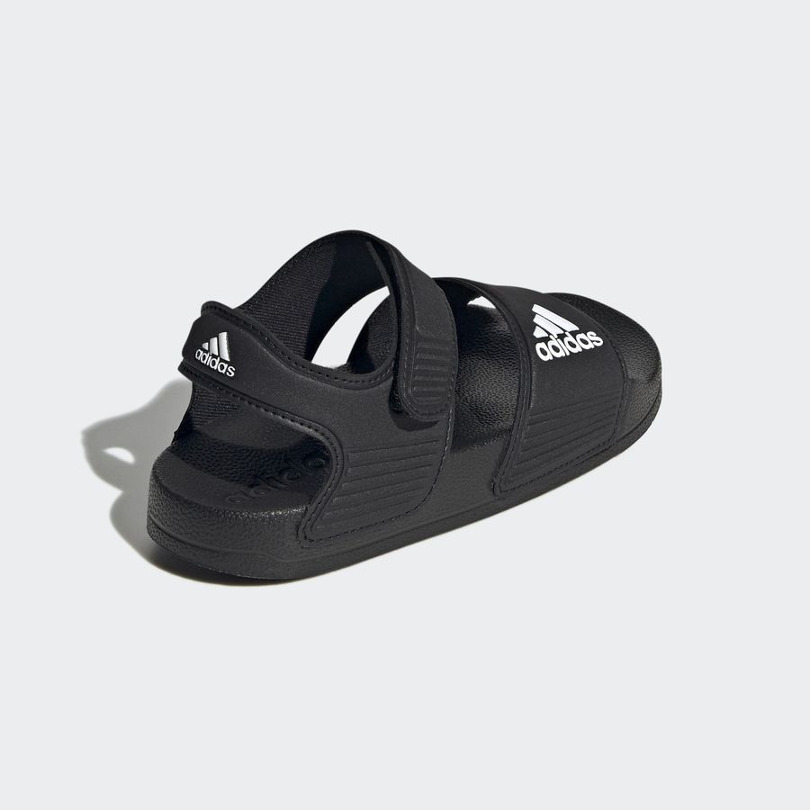 adidas Sandale adilette - Noir/Blanc Enfant