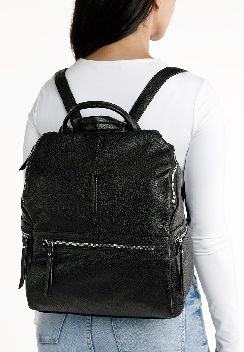 Sac à dos pour femme noir Concetta
