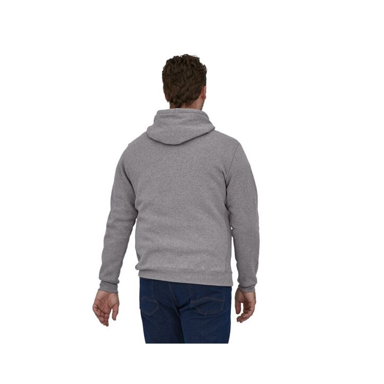 Patagonia P-6 Logo Uprisal Hoody Gravel Heather
