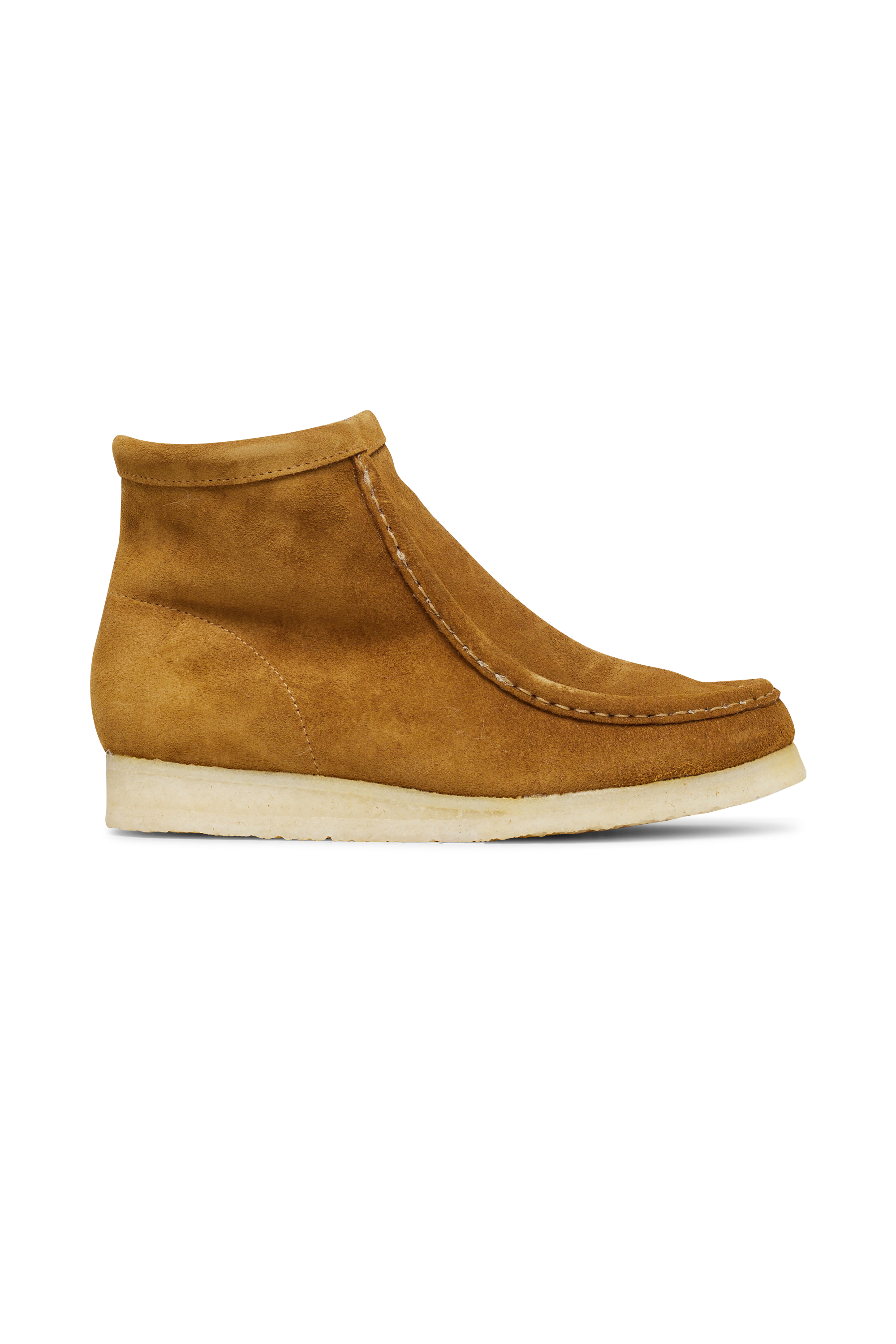 CLARKS ORIGINALS Bottines Wallabee Hi Beige
