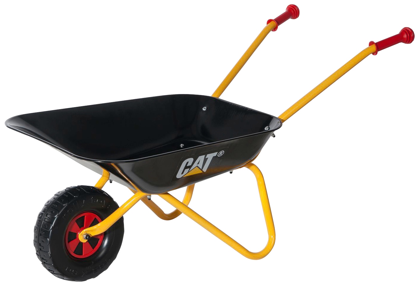 rolly toys® Schubkarre »rollyMetallschubkarre, CAT« für Kinder; Made in Europe