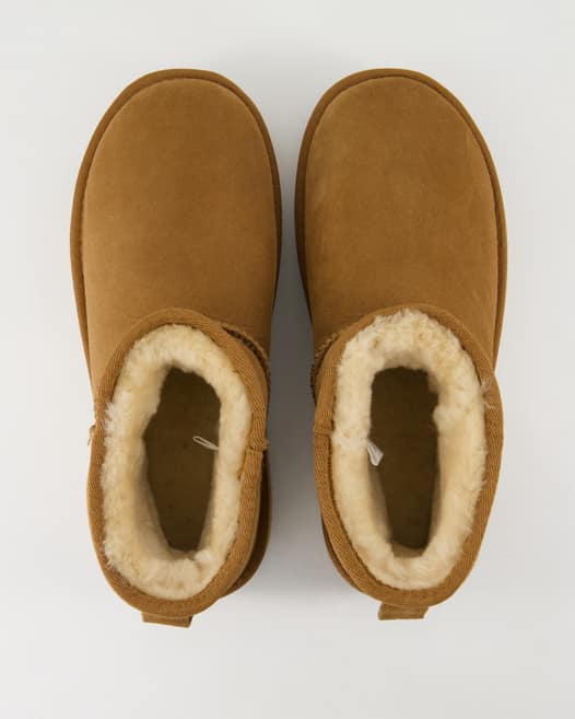EMU Australia Stinger Micro Flatform Winterstiefel in Beige