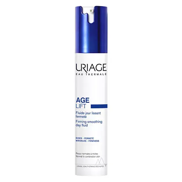 Fluido Diurno Suavizante e Firmador Uriage Age Lift para Pele Normal a Mista 40ml