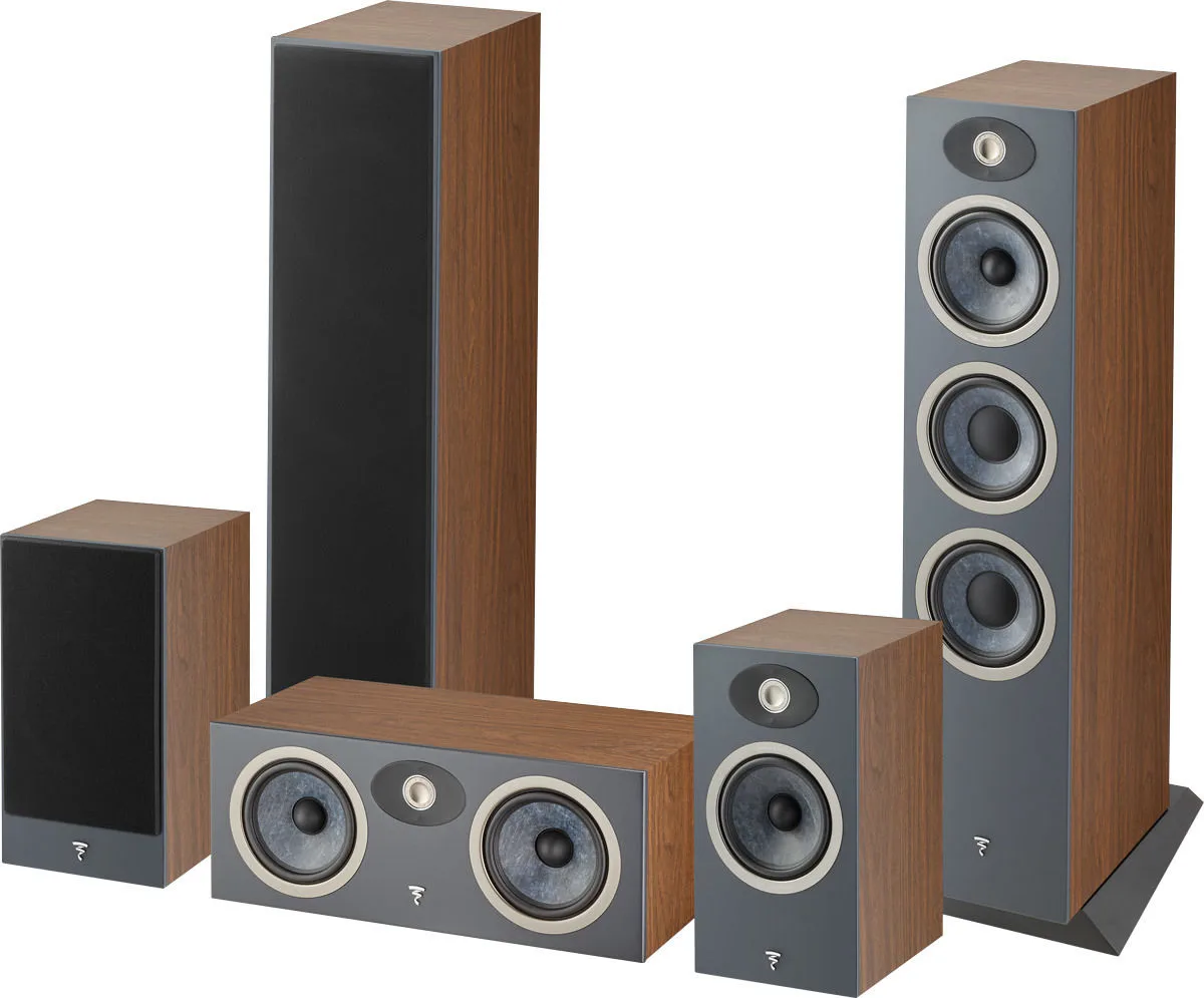 Focal Theva N°3 System Bois foncé Packs enceintes grand spectacle