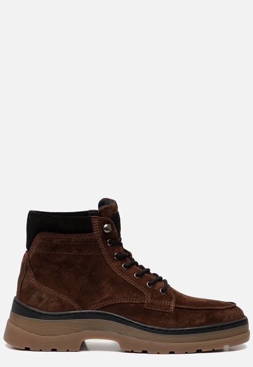 Outfielder Veterboots bruin Suede