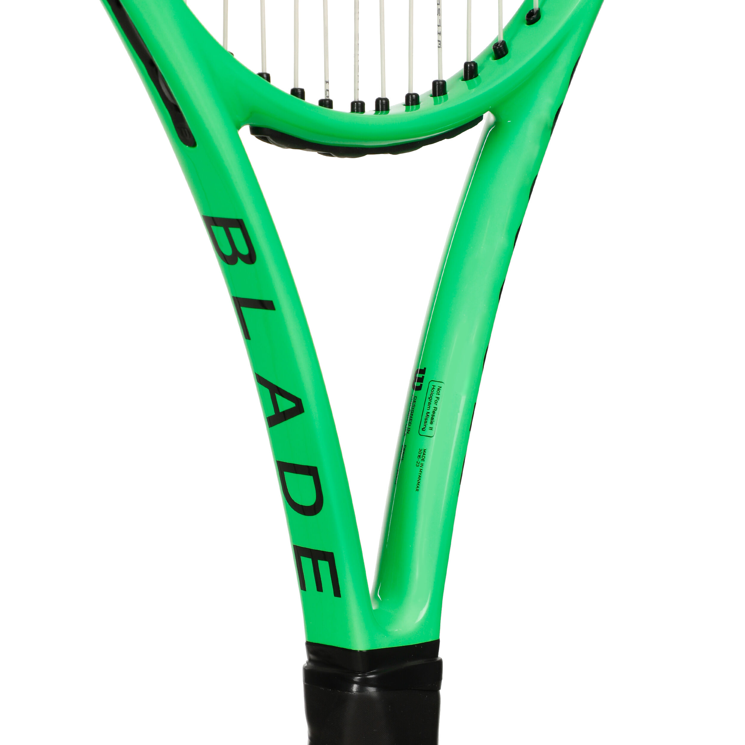 Wilson Blade 100L V8 Bright Neon Green Raquette De Compétition