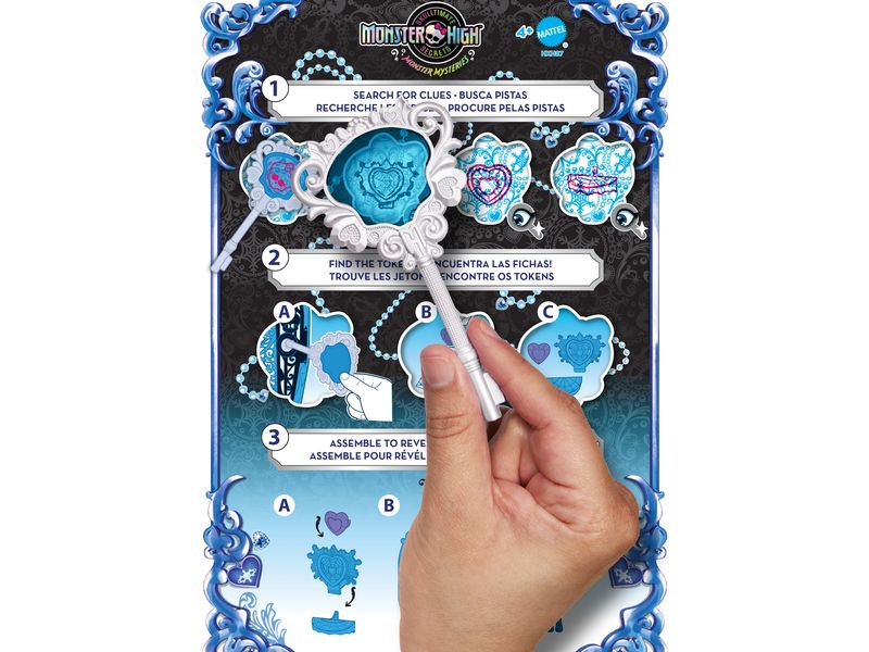 Monster High Spielset Monster High Skulltimate Abbey Popstar-Modepuppe mit Kleiderschrank und vielen Accessoires