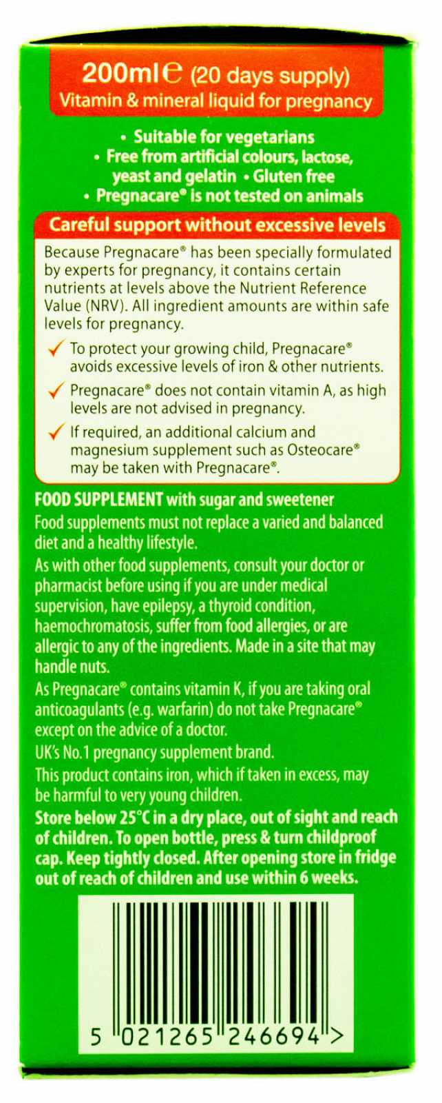 Vitabiotics Pregnacare Líquido 200ml