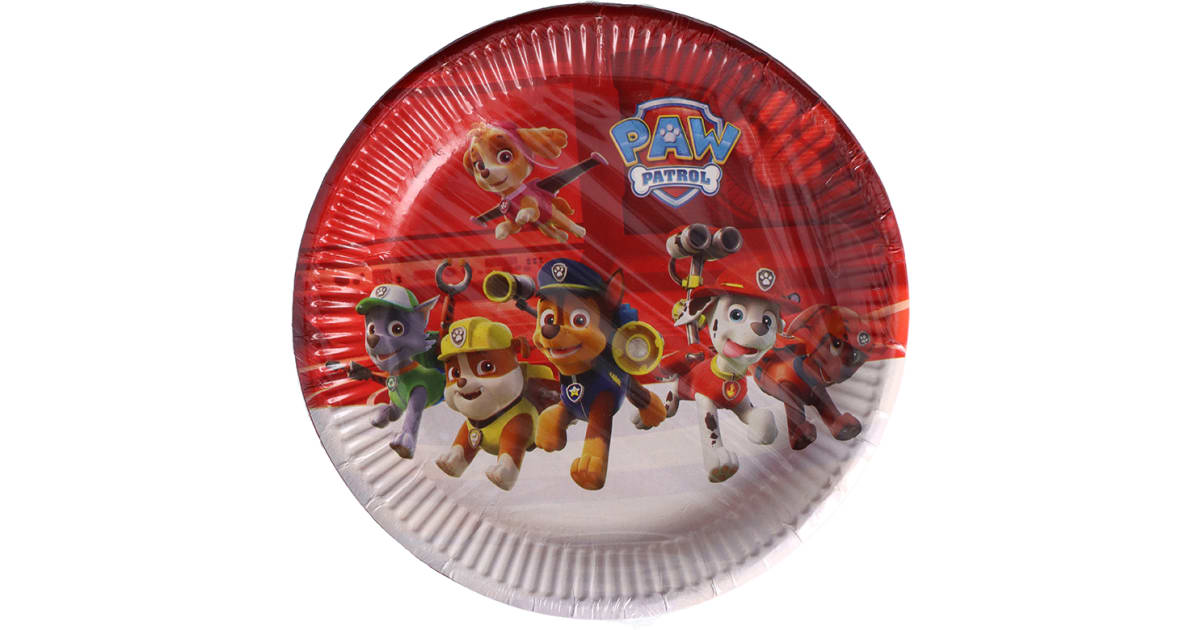 Pappteller Paw Patrol 23 cm